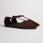 Load image into Gallery viewer, BENEDICTE BURGET SUEDE IN BROWN