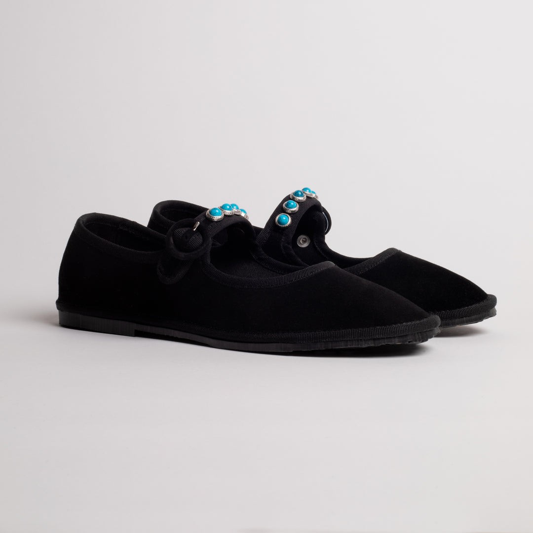 CHIARA TOTIRE SUEDE IN BLACK