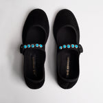 Load image into Gallery viewer, CHIARA TOTIRE SUEDE IN BLACK