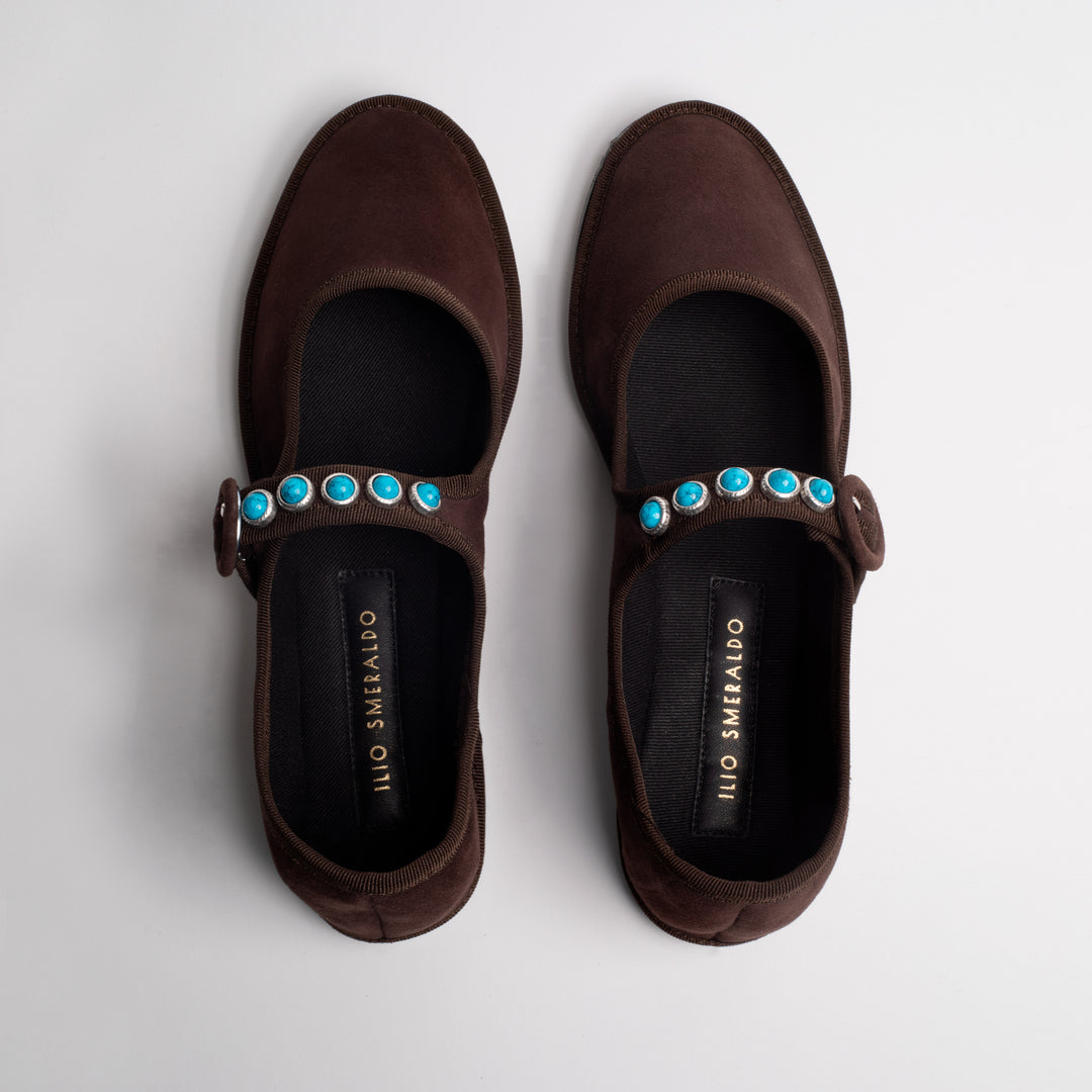 CHIARA TOTIRE SUEDE IN MORO