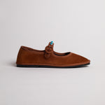 Load image into Gallery viewer, CHIARA TOTIRE SUEDE IN CARAMEL