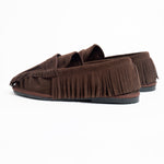 Load image into Gallery viewer, CORTINA SUEDE LEATHER IN CHOCOLATE