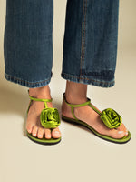 Load image into Gallery viewer, ORTIGIA SATIN IN GREEN