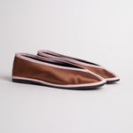 Load image into Gallery viewer, MARIA DE LA ORDEN 1 SATIN IN BROWN-PINK
