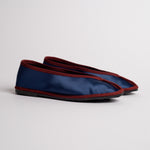 Load image into Gallery viewer, MARIA DE LA ORDEN 1 SATIN IN NAVY-BURGUNDY