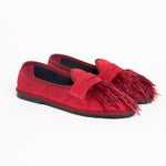 Load image into Gallery viewer, MARTA5 SUEDE LEATHER IN LIPSTICK / BURGUNDY
