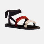 Load image into Gallery viewer, PORTO CERVO SUEDE LEATHER IN BROWN / CARAMEL / CREAM