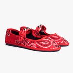 Load image into Gallery viewer, VENDOME BANDANA IN RED