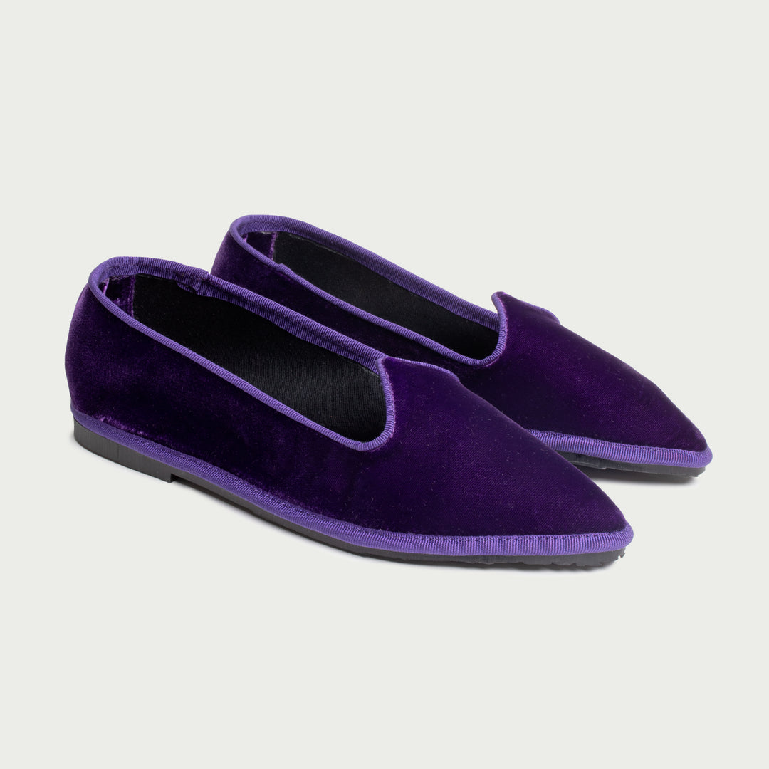 BOSTON VELVET IN VIOLET