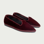 Load image into Gallery viewer, BOSTON VELVET IN RUBY
