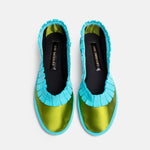 Load image into Gallery viewer, MARTA4 SATIN IN GREEN / ACQUAMARINE
