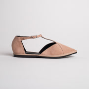 BENEDICTE BURGET SUEDE IN TAUPE