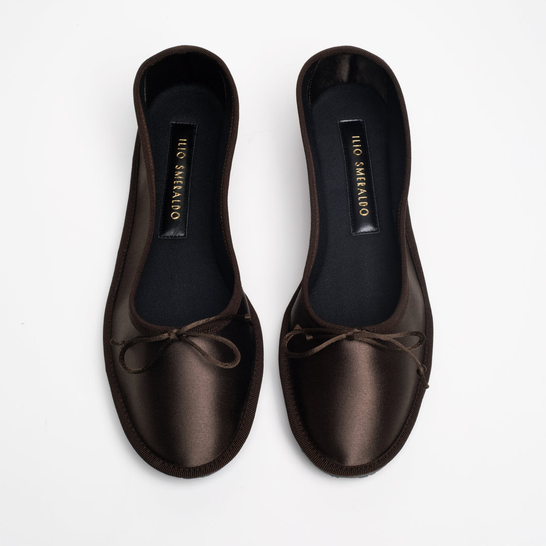 BRERA SATIN IN CHOCOLATE