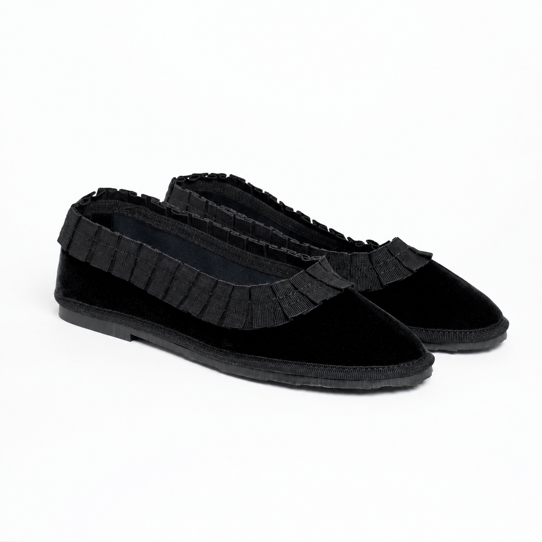 MARTA4 VELVET IN BLACK