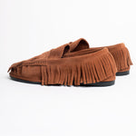 Load image into Gallery viewer, CORTINA SUEDE LEATHER IN CARAMEL
