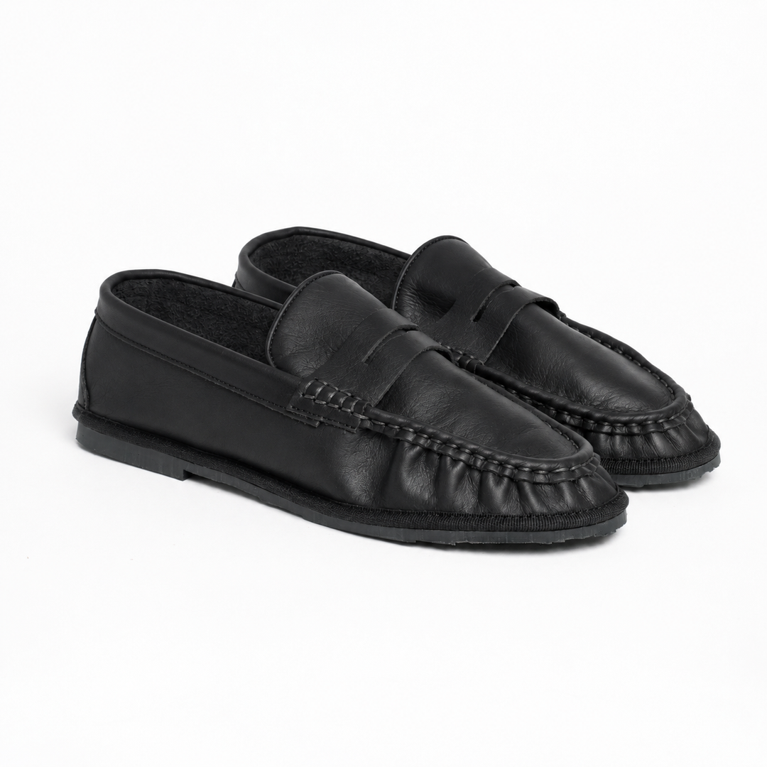 SAINT-GERMAIN CALF LEATHER IN BLACK
