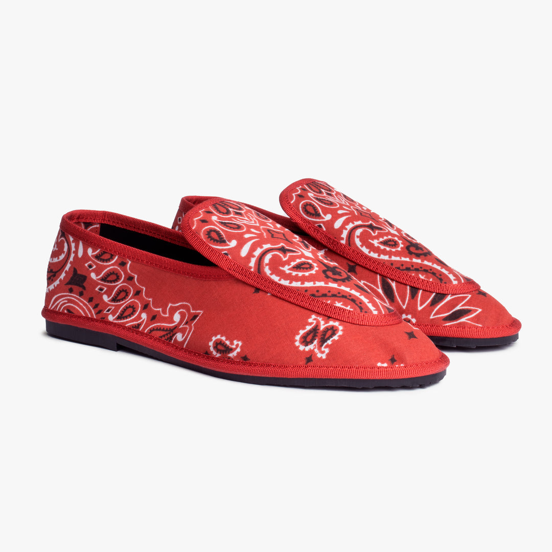 GARDA BANDANA IN VINTED RED
