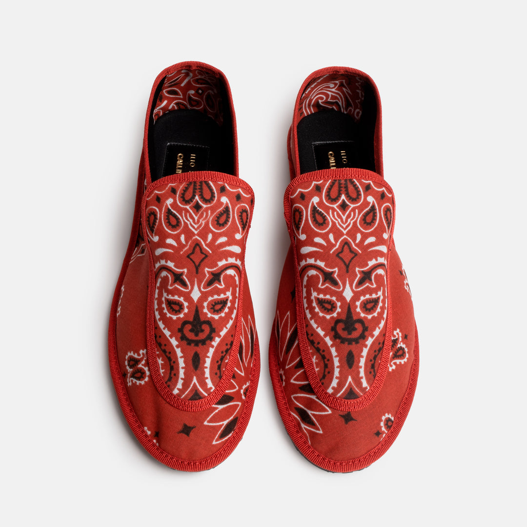GARDA BANDANA IN VINTED RED