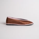 Load image into Gallery viewer, MARIA DE LA ORDEN 1 SATIN IN BROWN-PINK
