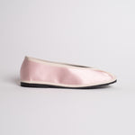 Load image into Gallery viewer, MARIA DE LA ORDEN 1 SATIN IN NUDE PINK-OFF WHITE
