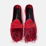 Load image into Gallery viewer, MARTA5 SUEDE LEATHER IN LIPSTICK / BURGUNDY
