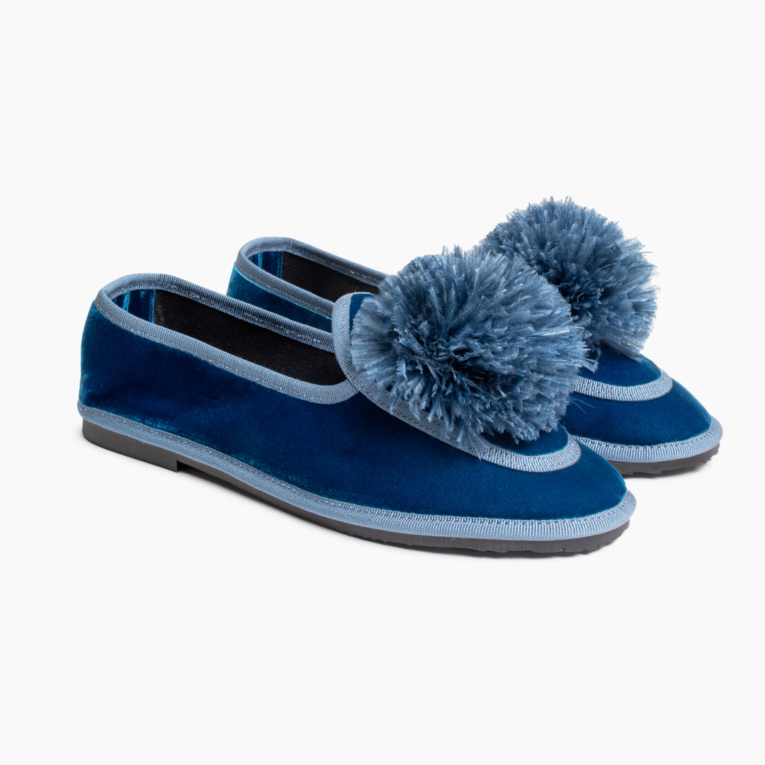 MARTA6 VELVET IN COBALT