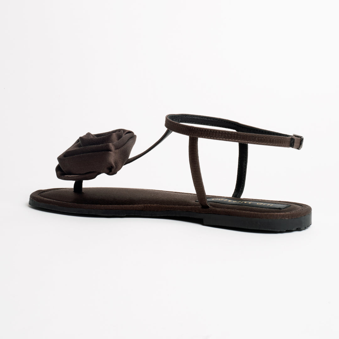 ORTIGIA SATIN IN CHOCOLATE