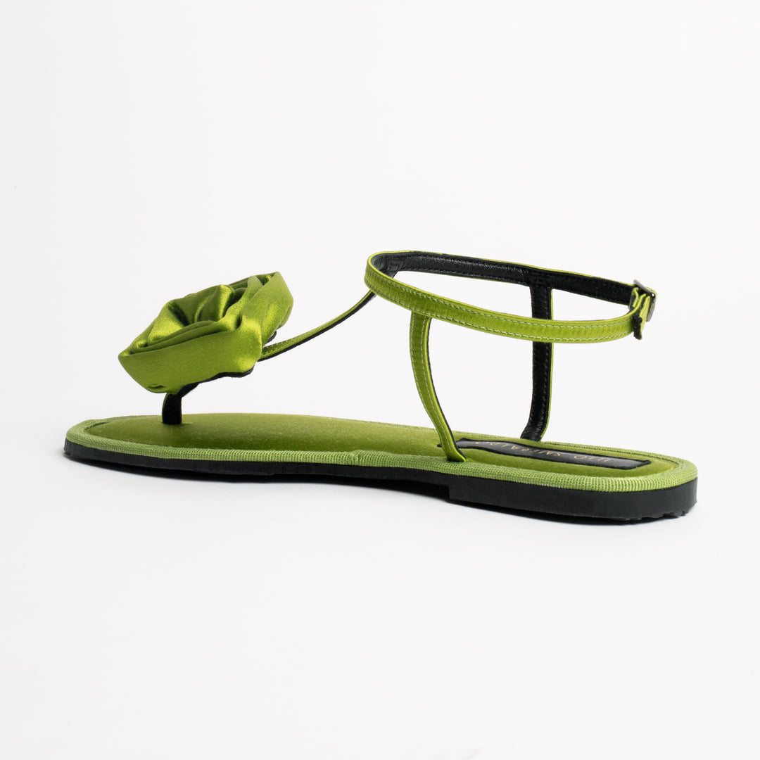 ORTIGIA SATIN IN GREEN