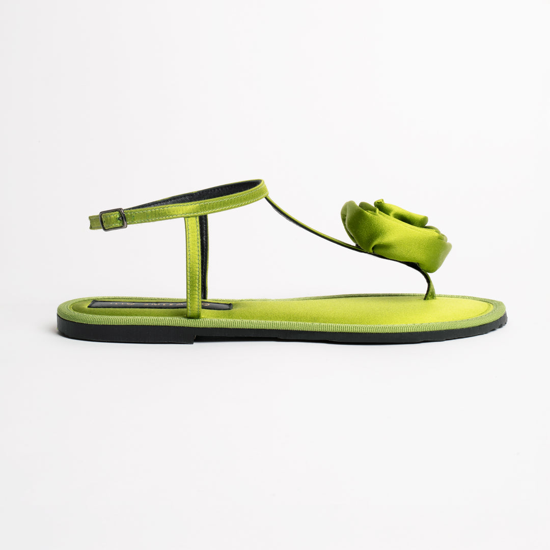 ORTIGIA SATIN IN GREEN