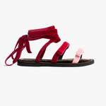 Load image into Gallery viewer, PORTO CERVO SUEDE LEATHER IN BURGUNDY / ROSE / PINK
