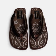 POSITANO BANDANA IN BROWN