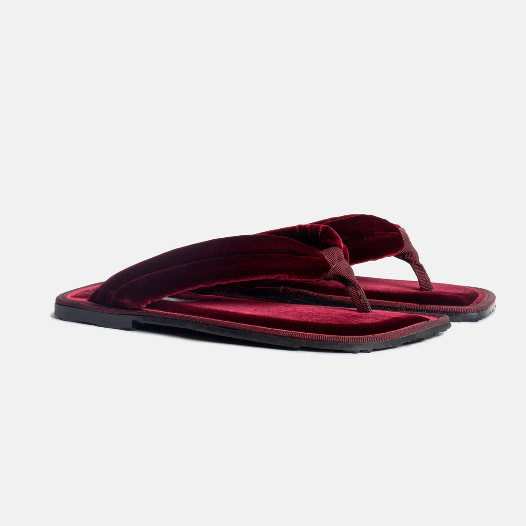 POSITANO VELVET IN RUBY