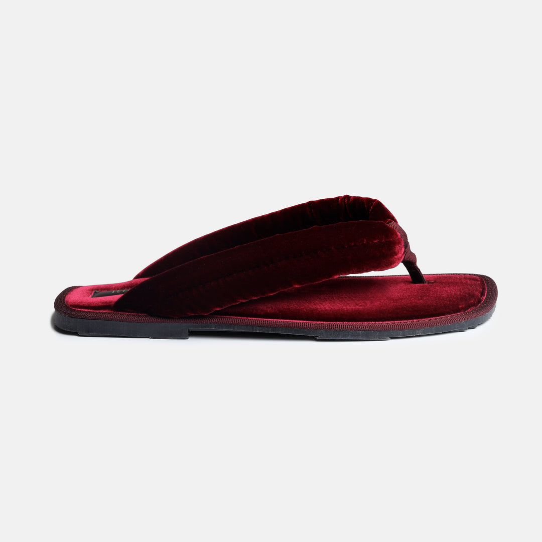 POSITANO VELVET IN RUBY