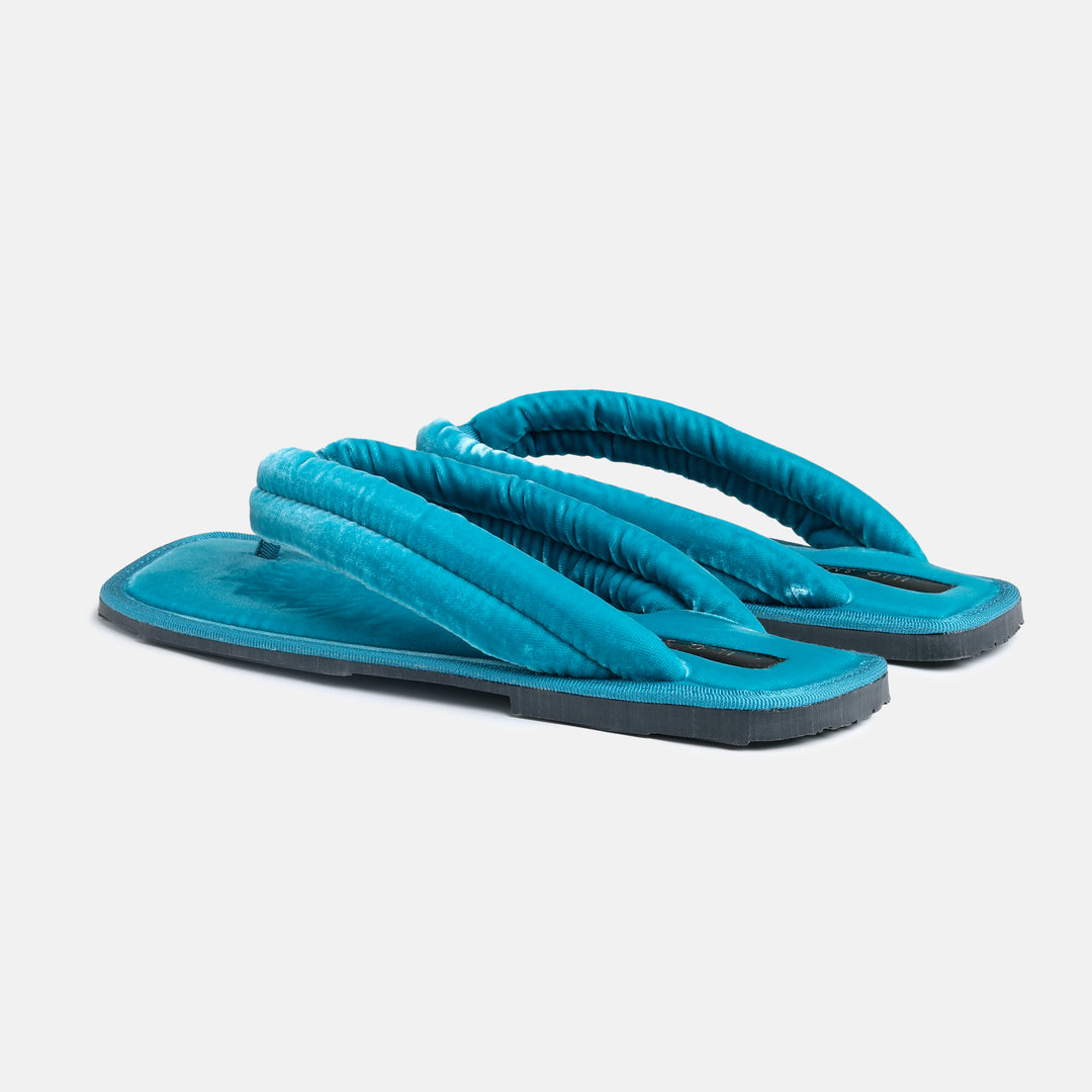 POSITANO VELVET IN TEAL