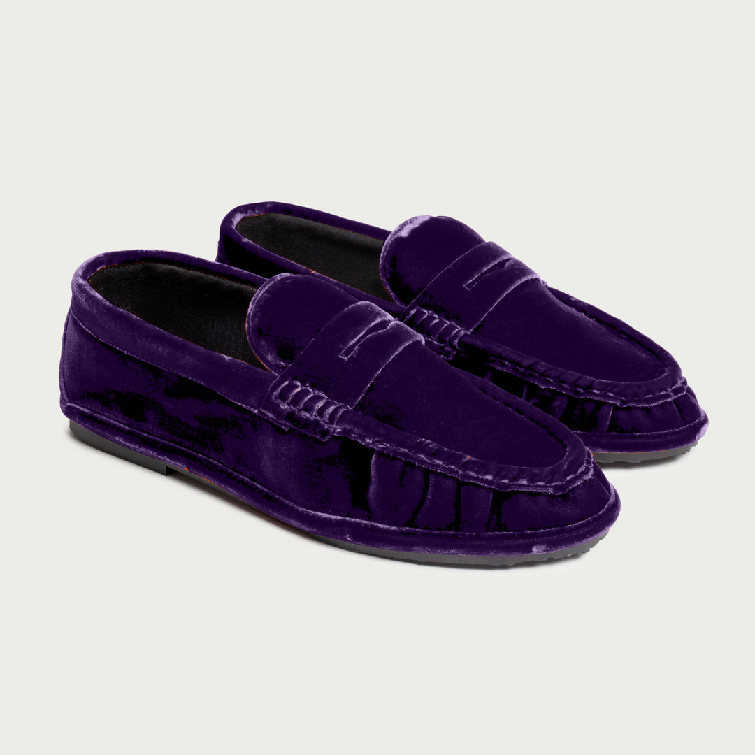 SAINT-GERMAIN VELVET IN VIOLET