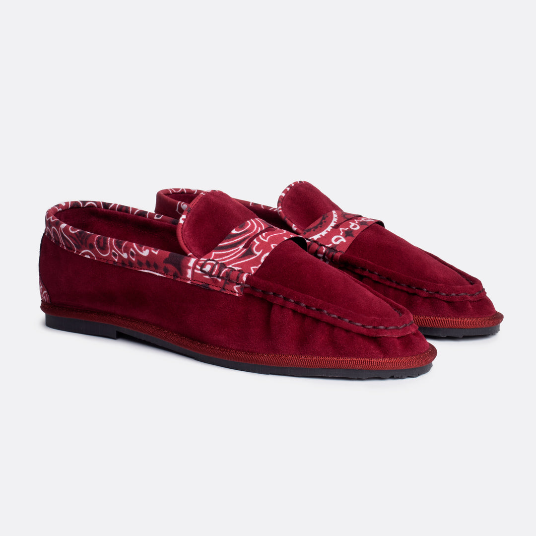SAINT-GERMAIN BANDANA IN BURGUNDY