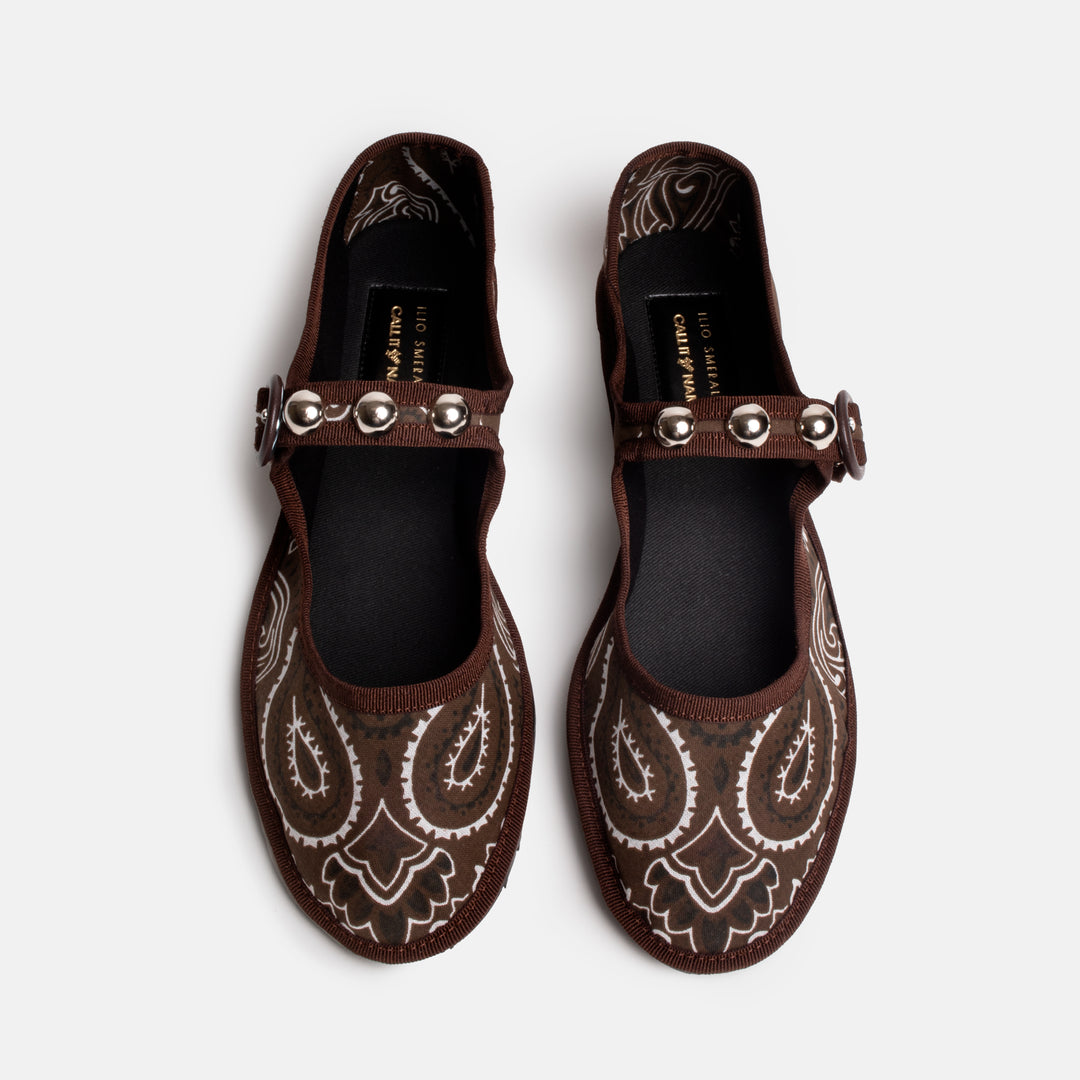 VENDOME BANDANA IN BROWN