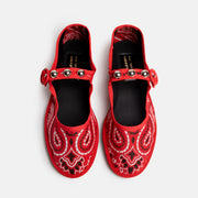 VENDOME BANDANA IN RED