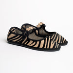 Load image into Gallery viewer, VENDOME CALF LEATHER IN ZEBRA

