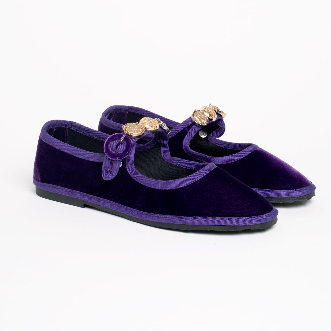 VENDOME VELVET IN PURPLE